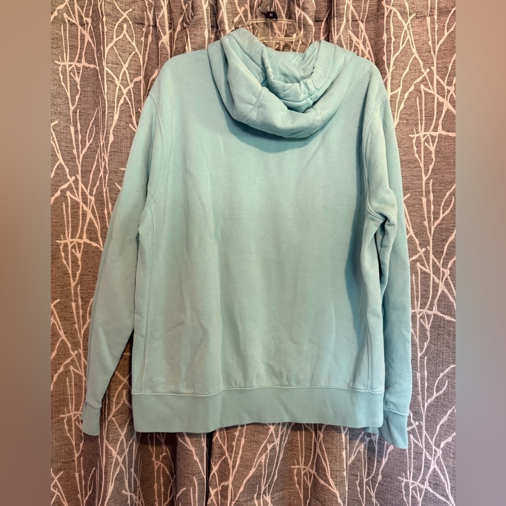 Nike Light Blue Hoodie Oversized Large - Picture 2 of 3